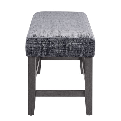D8030DT - Dining Table Bench - Black / Brown