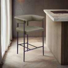 Load image into Gallery viewer, Malin - Faux Leather Counter Stool (Set of 2)
