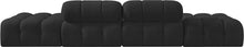 Load image into Gallery viewer, Ames - 4 Piece Boucle Upholstered Modular Sofa With 2 Backless Seats
