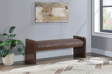 Load image into Gallery viewer, Sonia - Bench With Brown Base
