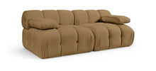 Load image into Gallery viewer, Orin - Velvet Performance Fabric Upholstered 2 Piece Modular Sofa
