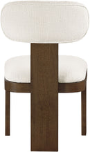 Load image into Gallery viewer, Timbra - Linen Textured Fabric Upholstered Dining Chair (Set of 2) - Walnut Base

