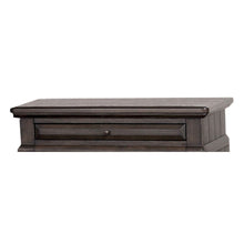 Load image into Gallery viewer, 2 Drawer Nightstand Elegant Design - Mahogany
