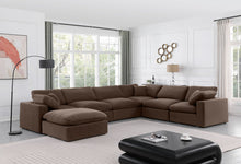 Load image into Gallery viewer, Comfy - 7 Piece Velvet Modular Sectional With Chaise
