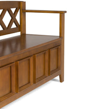Load image into Gallery viewer, Amherst - Handcrafted Entryway Storage Bench
