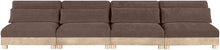 Load image into Gallery viewer, Turin - Chenille Fabric Upholstered Modular Sectional - Brown
