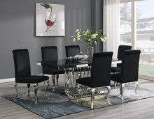 Load image into Gallery viewer, G-081-T-BLACK - Marble Dining Table - Black
