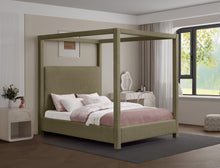 Load image into Gallery viewer, Eden - Boucle Fabric Upholstered Bed
