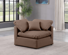Load image into Gallery viewer, Indulge - Faux Leather Corner Chair
