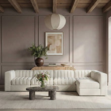Load image into Gallery viewer, Rummi - Velvet Performance Fabric Upholstered 5 Piece Modular Sectional, L-Shaped (Right)

