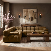 Load image into Gallery viewer, Orin - Velvet Fabric 5 Piece Modular Sectional
