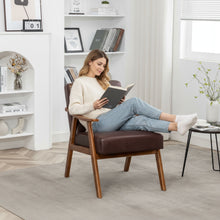 Load image into Gallery viewer, Accent Chair, Classic Mid Century Modern For Extra Seating
