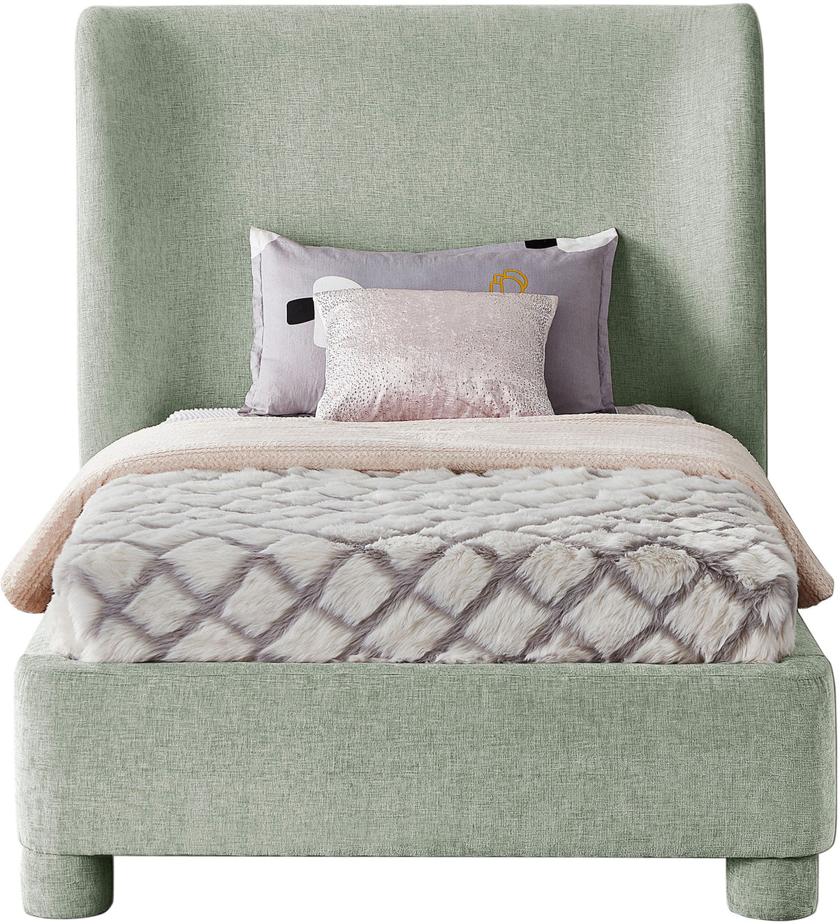 Penny - Chenille Fabric Bed