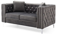 Load image into Gallery viewer, Elegant Track Arm Loveseat
