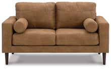Load image into Gallery viewer, Telora - Loveseat - Caramel
