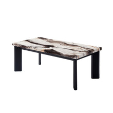 Load image into Gallery viewer, Strata - Faux Marble 3 Piece Occasional Set (1 Coffee &amp; 2 End Tables) - Black / White
