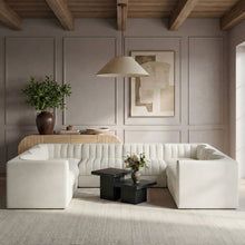 Load image into Gallery viewer, Rummi - Velvet Performance Fabric Upholstered Modular Sectional
