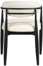 Load image into Gallery viewer, Riccio - Faux Leather Dining Arm Chair (Set of 2) - Black Frame
