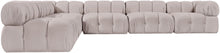 Load image into Gallery viewer, Orin - Velvet 6 Piece Modular L-Shaped Sectional

