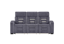 Load image into Gallery viewer, U1895 - P2 Reclining Sofa / Console Reclining Loveseat - Dark Gray
