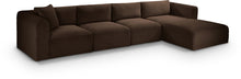 Load image into Gallery viewer, Shaggy - 4 Piece Modular Sectional
