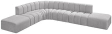 Load image into Gallery viewer, Arc - Boucle Fabric 7 Piece Corner Modular Sofa
