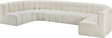 Load image into Gallery viewer, Arc - Faux Leather Modular U-Shaped Sectional
