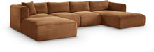Load image into Gallery viewer, Shaggy - Fabric 5 Piece Modular Sectional With Chaise And Ottoman
