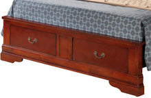 Load image into Gallery viewer, Upholstered Panel Sleigh Bed Design

