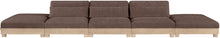 Load image into Gallery viewer, Turin - Chenille Fabric Upholstered Modular Sectional - Brown
