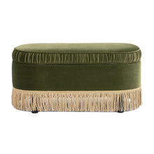 Load image into Gallery viewer, Serena - Contemporary Design Oval Storage Bench Ottoman
