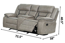 Load image into Gallery viewer, Galaxy Home Denali Loveseat in Gray
