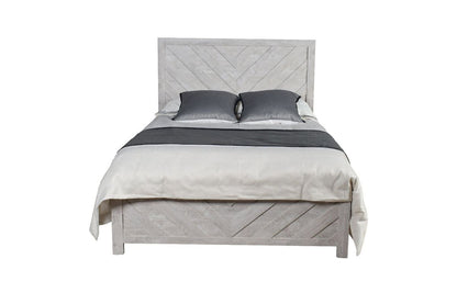 Galaxy Home Denver Queen Bed in Rustic Oak