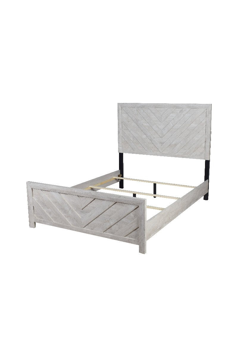 Galaxy Home Denver Queen Bed in Rustic Oak image