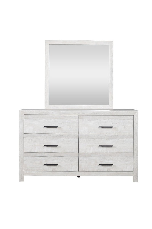 Galaxy Home Denver Mirror Rustic Oak