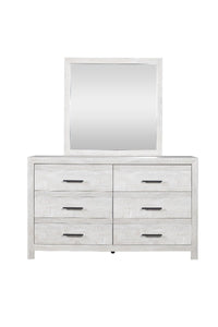 Galaxy Home Denver Mirror Rustic Oak