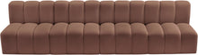 Load image into Gallery viewer, Arc - Faux Leather 4 Seats Modular Sofa
