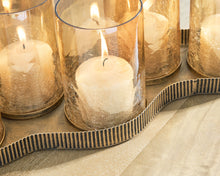 Load image into Gallery viewer, Evereton - Candle Holder - Antique Gold Finish
