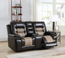 Load image into Gallery viewer, U141 - Motion Glider Loveseat - Brown
