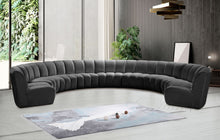 Load image into Gallery viewer, Infinity - 9 Piece Velvet Modular Sectional
