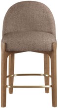Load image into Gallery viewer, Torino - Counter Stool With Brushed Brown Base
