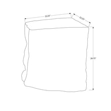 Load image into Gallery viewer, Accent Table, Indoor Outdoor Use - Black
