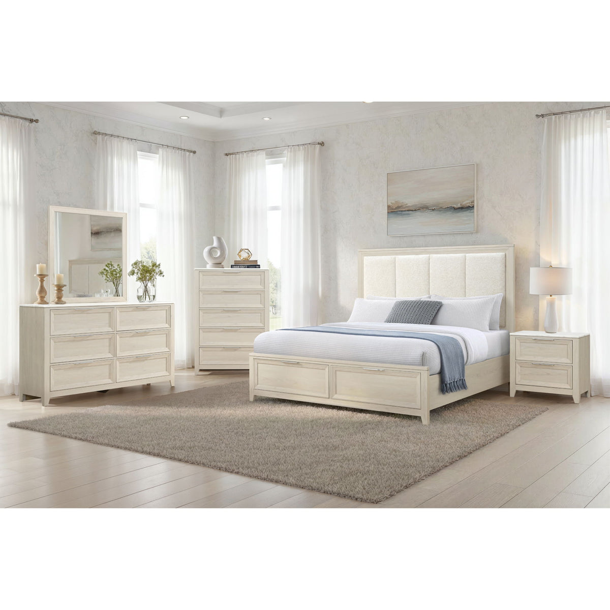 Melissa - Storage Bed With Padded Headboard