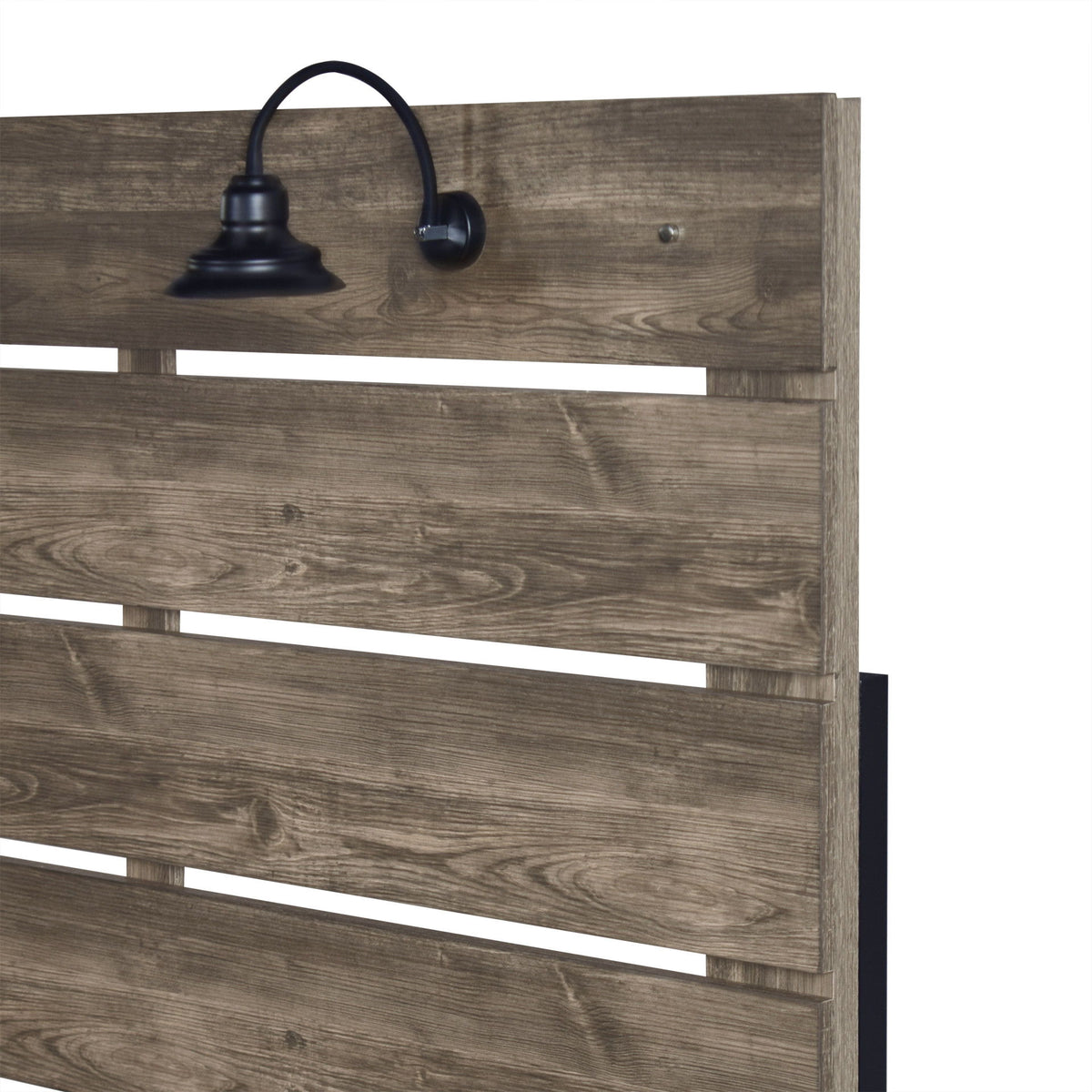 Misty Lodge - 4/6 Full Headboard, Footboard & Slats - Greige
