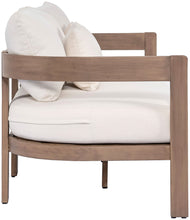 Load image into Gallery viewer, Newport - Water Resistant Fabric 86.75" Upholstered Outdoor Patio Sofa
