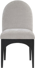 Load image into Gallery viewer, Waldorf - Chenille Dining Side Chair With Black Legs
