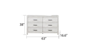 Galaxy Home Denver Dresser in Rustic Oak - Ego Home Furniture