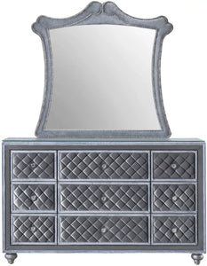 Crown Mark Furniture Voltare Dresser in Dark Grey image