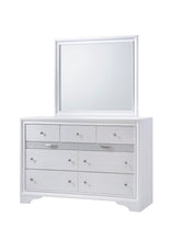 Load image into Gallery viewer, Galaxy Home Matrix Mirror in White
