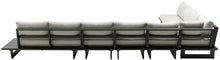 Load image into Gallery viewer, Maldives - 7 Piece Water Resistant Outdoor Patio Modular Sectional With Gray Base
